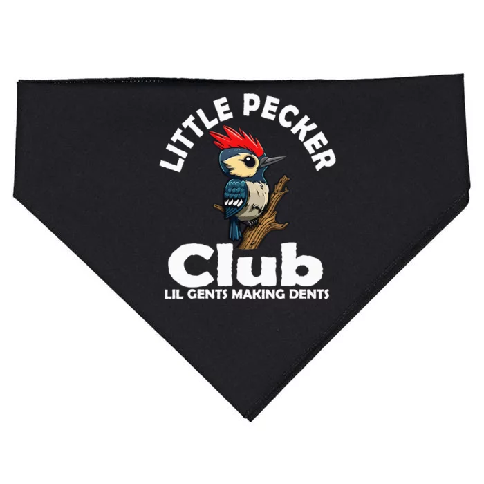 Little Pecker Club Lil Gents Making Dents USA-Made Doggie Bandana