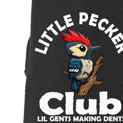 Little Pecker Club Lil Gents Making Dents Doggie 3-End Fleece Hoodie