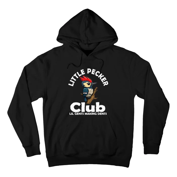 Little Pecker Club Lil Gents Making Dents Hoodie