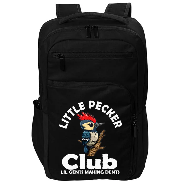 Little Pecker Club Lil Gents Making Dents Impact Tech Backpack