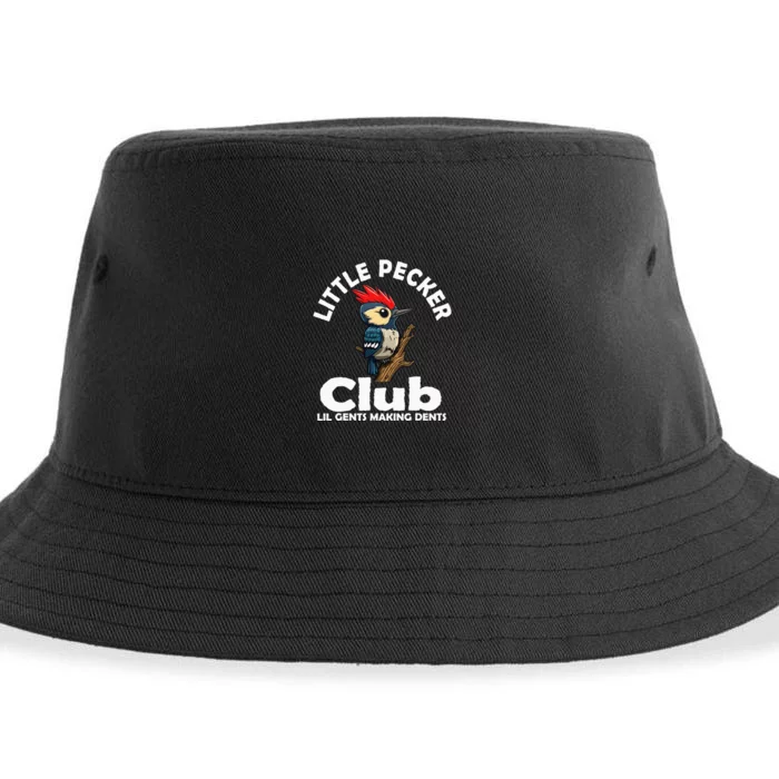 Little Pecker Club Lil Gents Making Dents Sustainable Bucket Hat