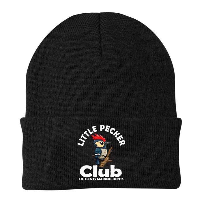 Little Pecker Club Lil Gents Making Dents Knit Cap Winter Beanie