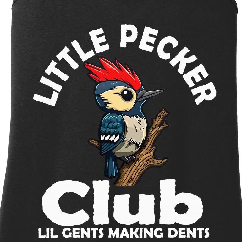 Little Pecker Club Lil Gents Making Dents Ladies Essential Tank