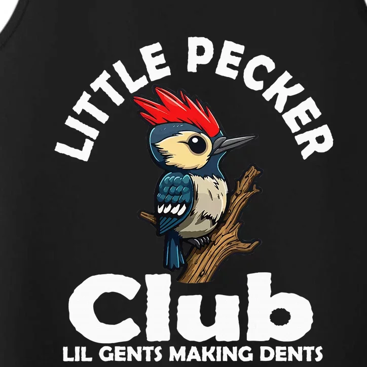 Little Pecker Club Lil Gents Making Dents Performance Tank