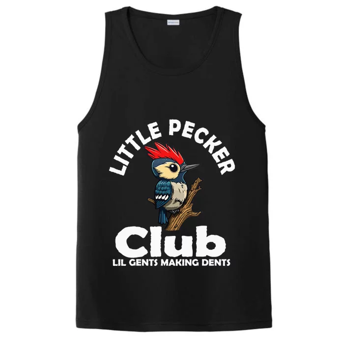 Little Pecker Club Lil Gents Making Dents Performance Tank