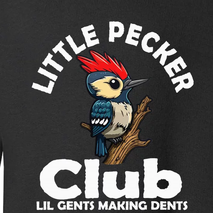 Little Pecker Club Lil Gents Making Dents Toddler Sweatshirt