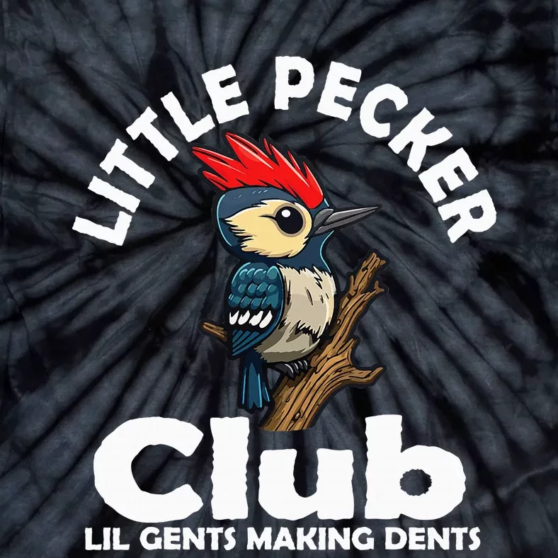 Little Pecker Club Lil Gents Making Dents Tie-Dye T-Shirt