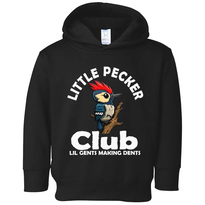 Little Pecker Club Lil Gents Making Dents Toddler Hoodie