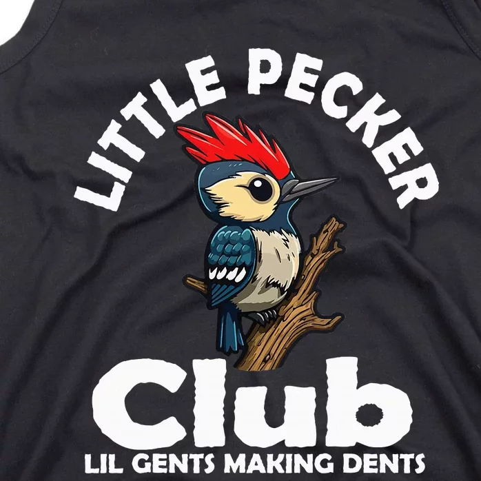 Little Pecker Club Lil Gents Making Dents Tank Top