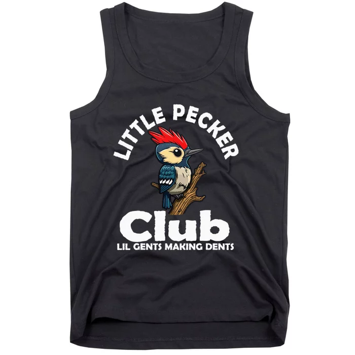 Little Pecker Club Lil Gents Making Dents Tank Top