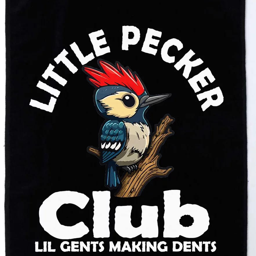 Little Pecker Club Lil Gents Making Dents Platinum Collection Golf Towel