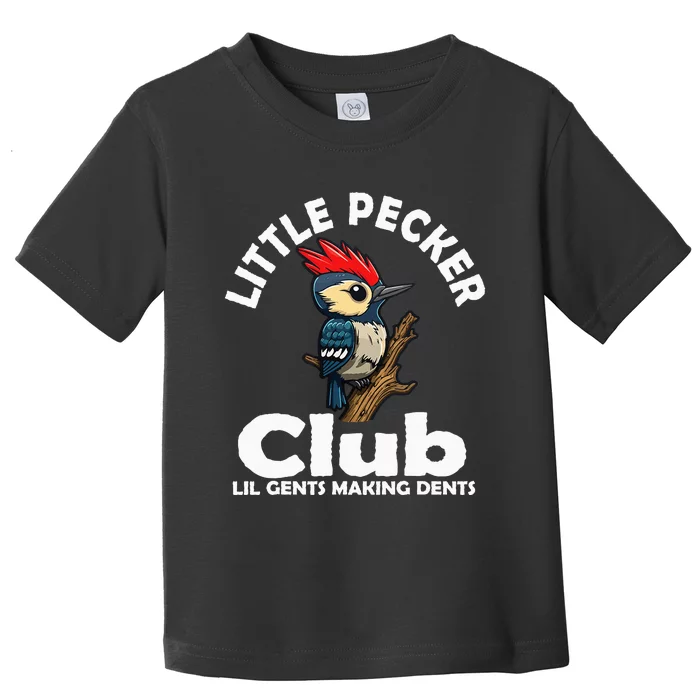 Little Pecker Club Lil Gents Making Dents Toddler T-Shirt