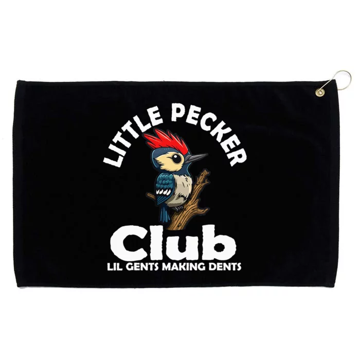 Little Pecker Club Lil Gents Making Dents Grommeted Golf Towel