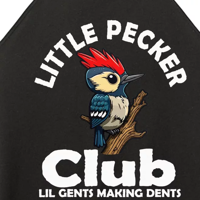 Little Pecker Club Lil Gents Making Dents Women’s Perfect Tri Rocker Tank