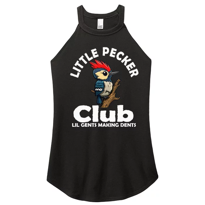 Little Pecker Club Lil Gents Making Dents Women’s Perfect Tri Rocker Tank