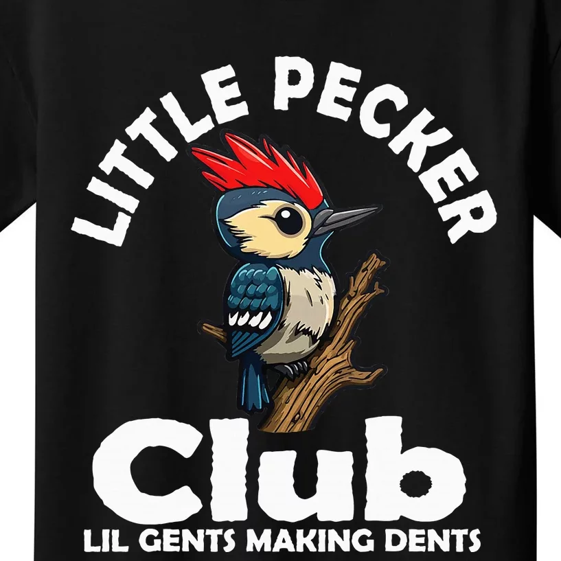 Little Pecker Club Lil Gents Making Dents Kids T-Shirt