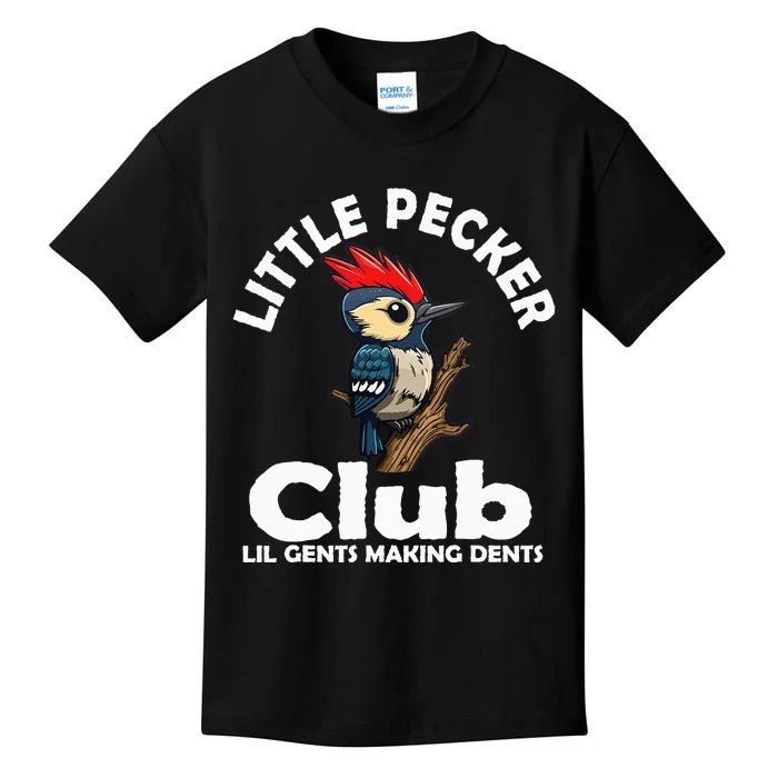 Little Pecker Club Lil Gents Making Dents Kids T-Shirt