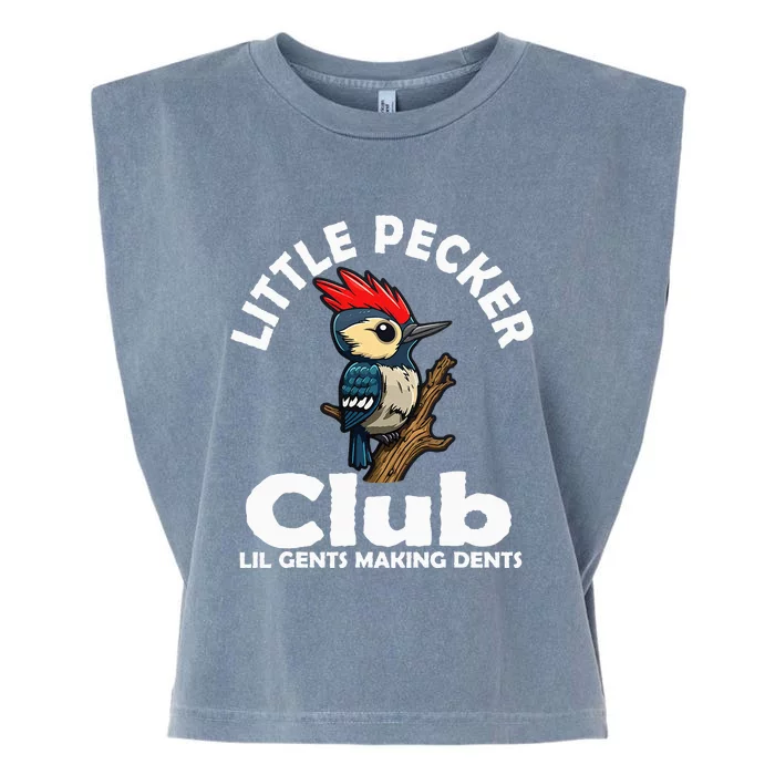 Little Pecker Club Lil Gents Making Dents Garment-Dyed Women's Muscle Tee