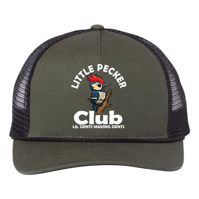 Little Pecker Club Lil Gents Making Dents Retro Rope Trucker Hat Cap