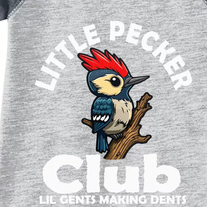 Little Pecker Club Lil Gents Making Dents Infant Baby Jersey Bodysuit