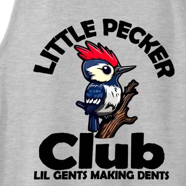 Little Pecker Club Lil Gents Making Dents Ladies Tri-Blend Wicking Tank