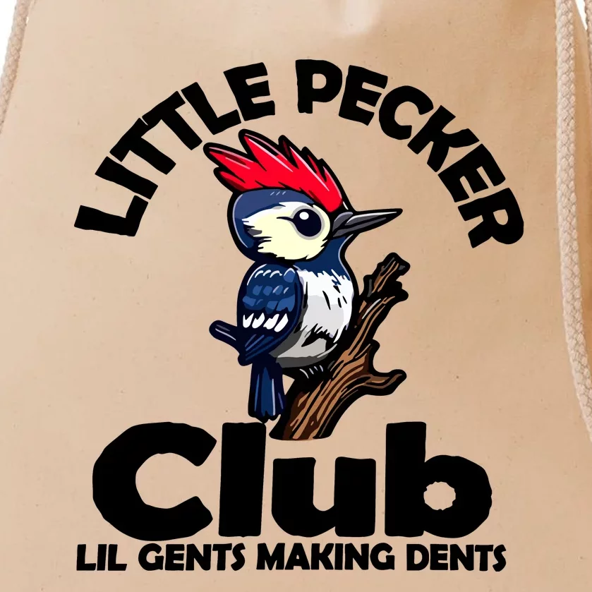 Little Pecker Club Lil Gents Making Dents Drawstring Bag