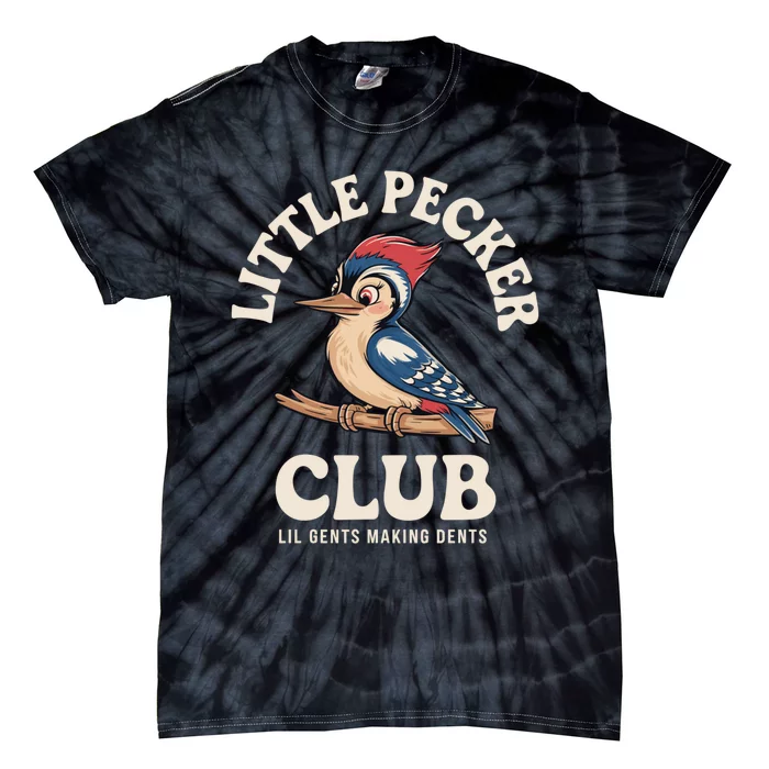 Little Pecker Club Funny Adult Humor Tie-Dye T-Shirt