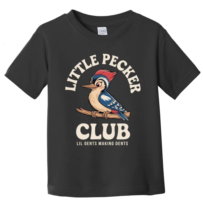 Little Pecker Club Funny Adult Humor Toddler T-Shirt