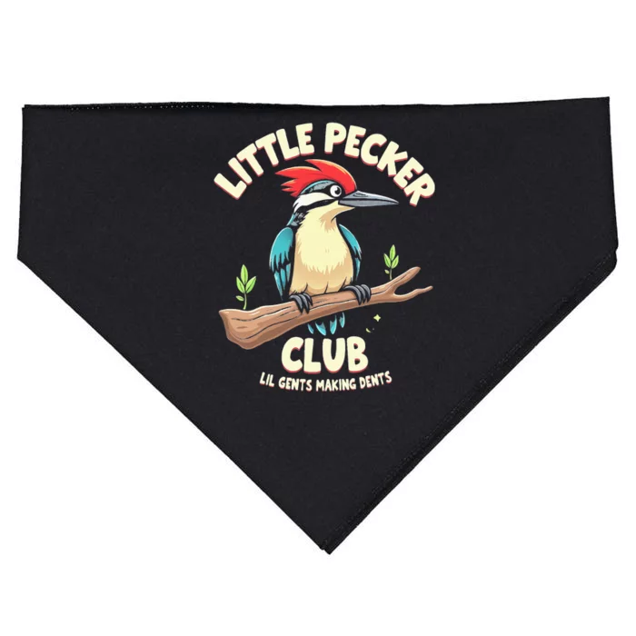 Little Pecker Club Lil Gents Making Dents USA-Made Doggie Bandana