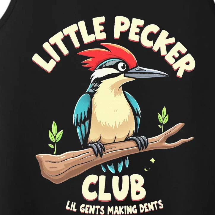 Little Pecker Club Lil Gents Making Dents Performance Tank