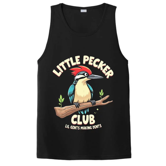 Little Pecker Club Lil Gents Making Dents Performance Tank