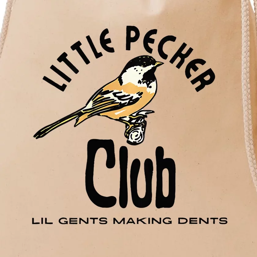 Little Pecker Club Drawstring Bag