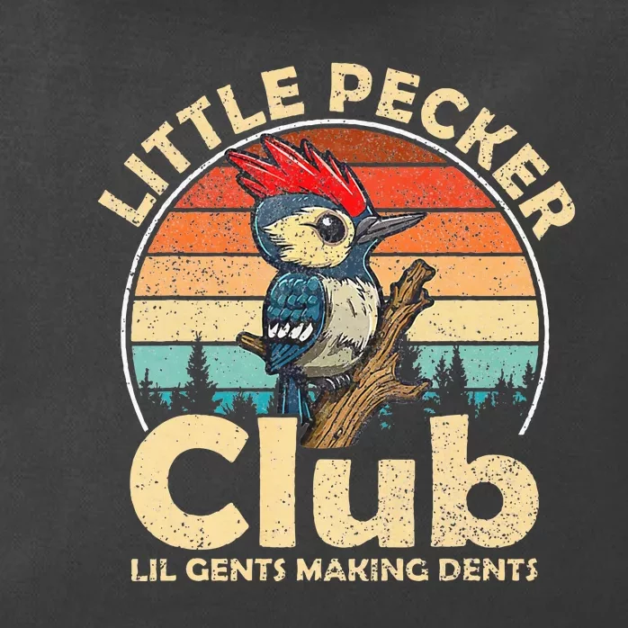 Little Pecker Club Lil Gents Making Dents Zip Tote Bag