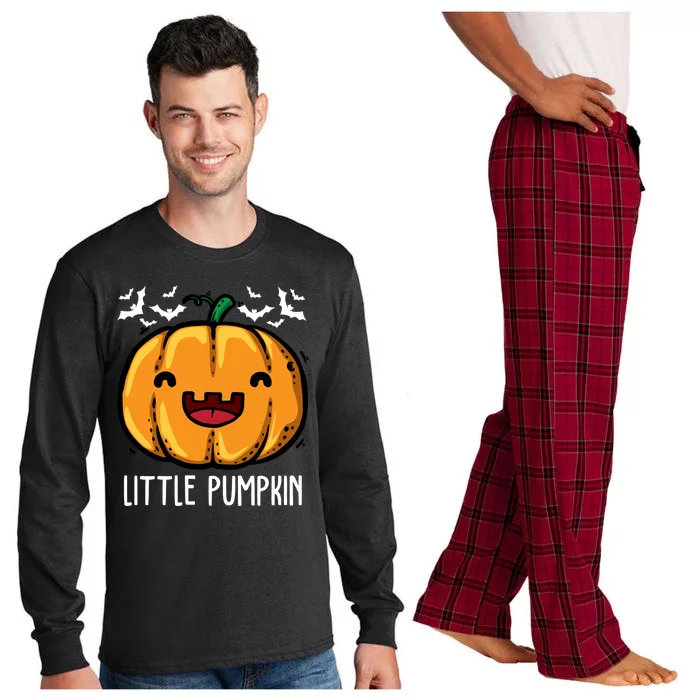 Little Pumpkin Cute Halloween Long Sleeve Pajama Set