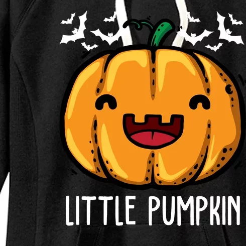 Little Pumpkin Cute Halloween Women's Fleece Hoodie