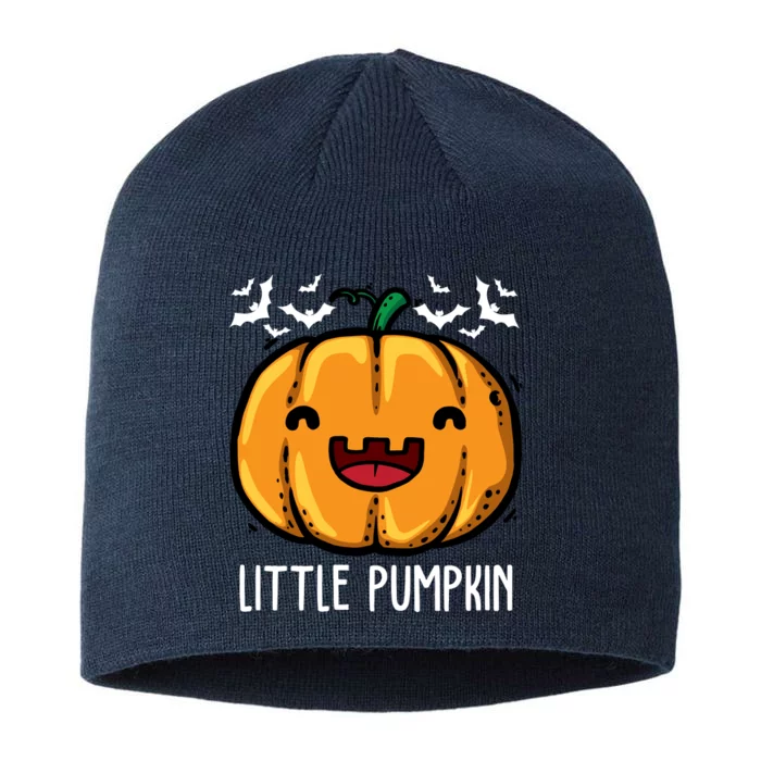 Little Pumpkin Cute Halloween 8 1/2in Sustainable Knit Beanie