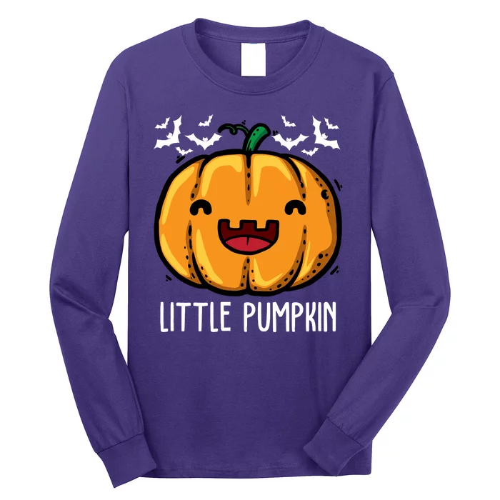 Little Pumpkin Cute Halloween Long Sleeve Shirt