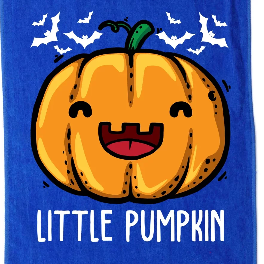 Little Pumpkin Cute Halloween Platinum Collection Golf Towel