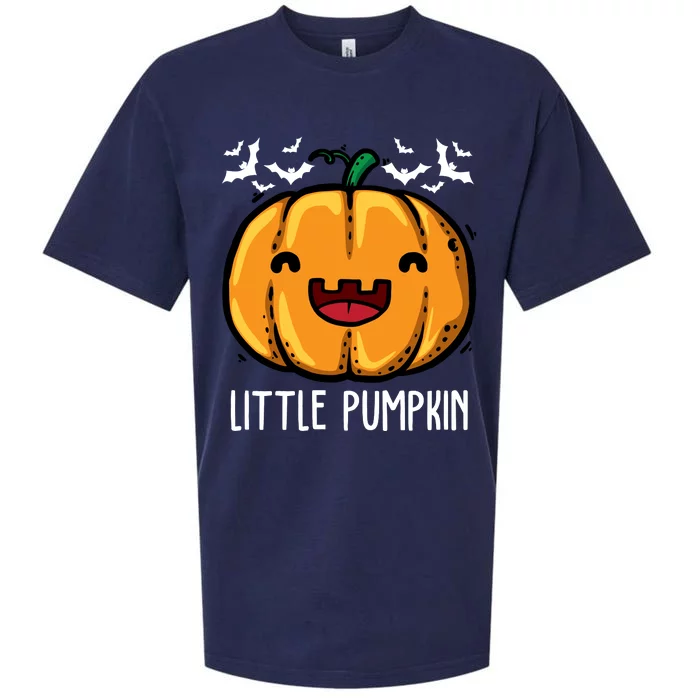 Little Pumpkin Cute Halloween Sueded Cloud Jersey T-Shirt