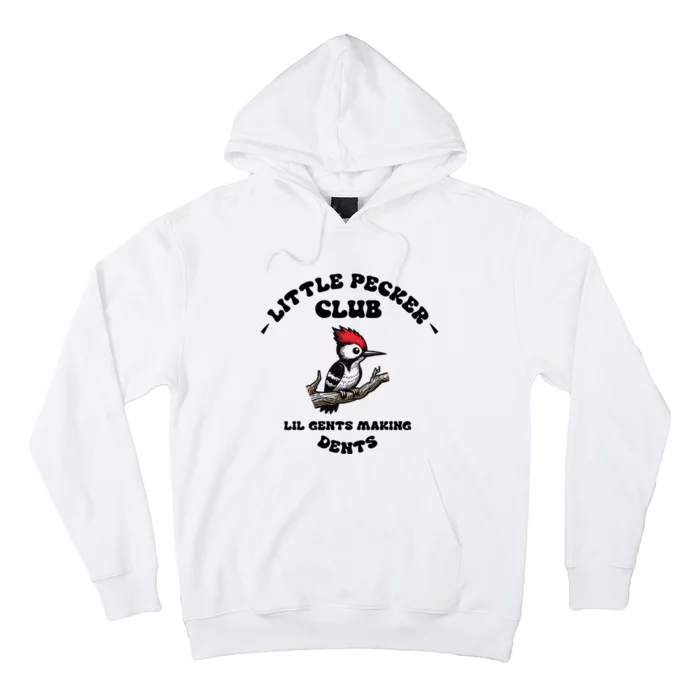 Little Pecker Club Lil Gents Making Dents Hoodie