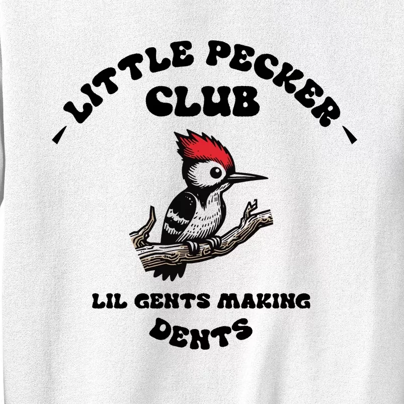 Little Pecker Club Lil Gents Making Dents Sweatshirt