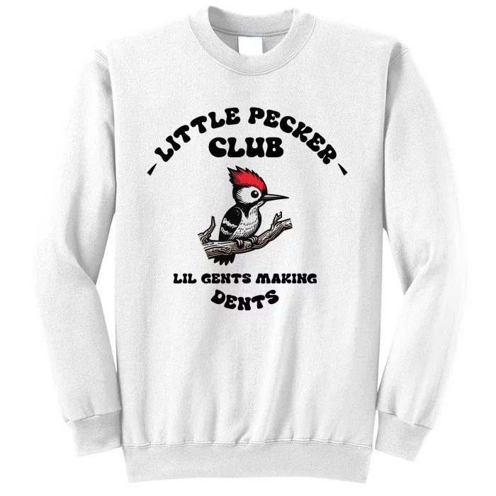 Little Pecker Club Lil Gents Making Dents Sweatshirt