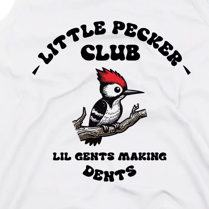 Little Pecker Club Lil Gents Making Dents Tank Top