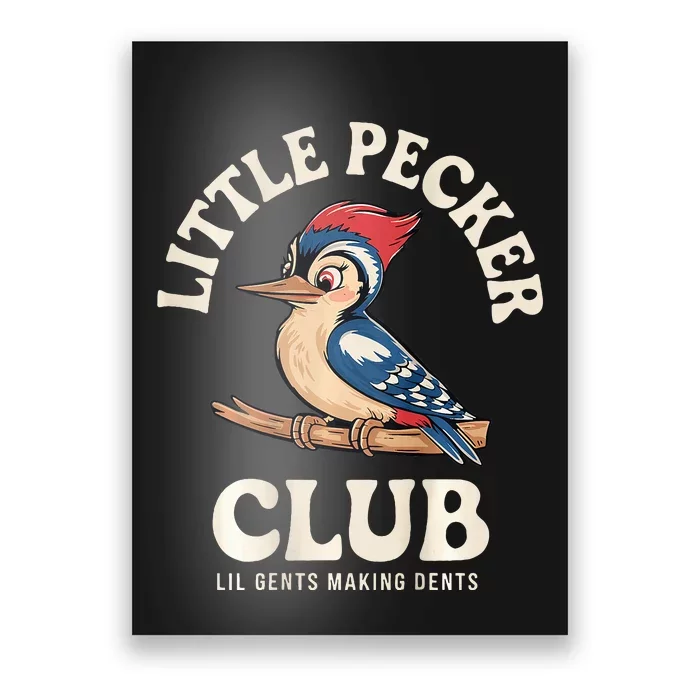 Little Pecker Club Front And Back Poster