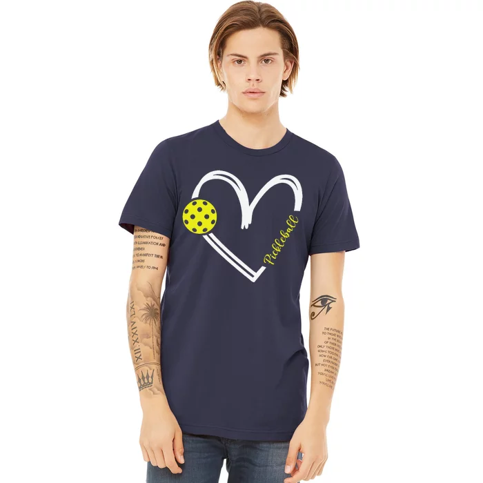 Love Pickleball Cute Pickleball Match I Love Pickleball Premium T-Shirt