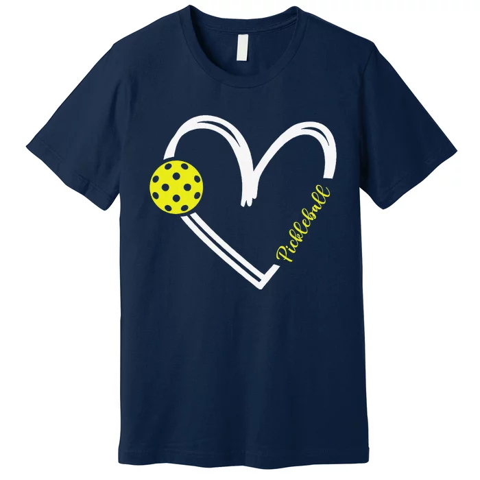 Love Pickleball Cute Pickleball Match I Love Pickleball Premium T-Shirt