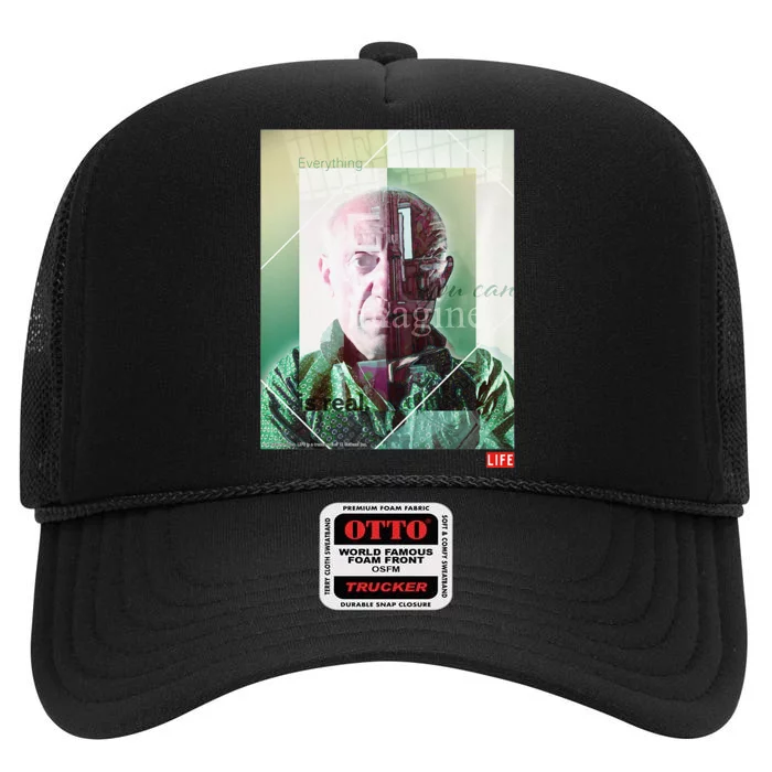 Life Picture Collection Pablo Picasso 01 Premium High Crown Mesh Trucker Hat