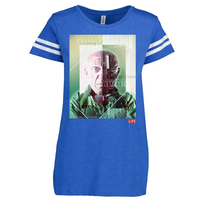 Life Picture Collection Pablo Picasso 01 Premium Enza Ladies Jersey Football T-Shirt