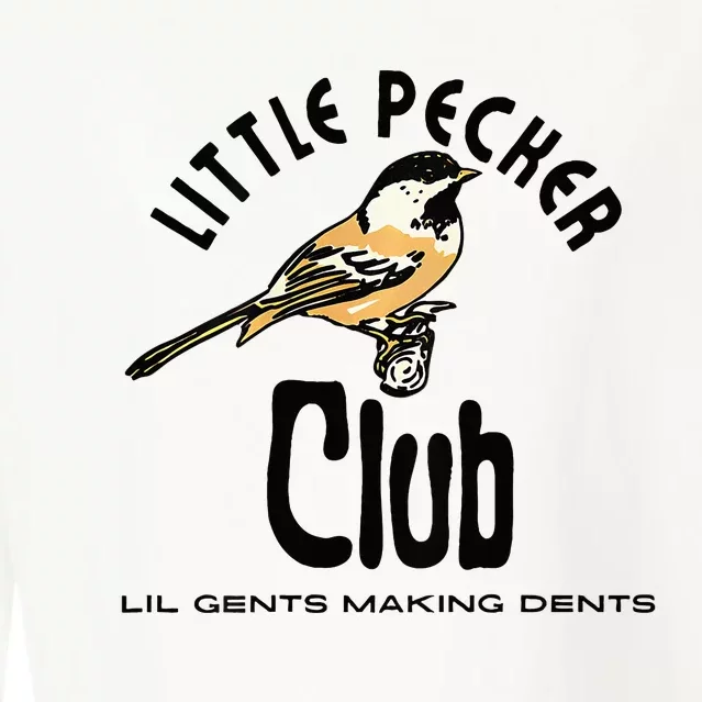 Little Pecker Club Cropped Pullover Crew