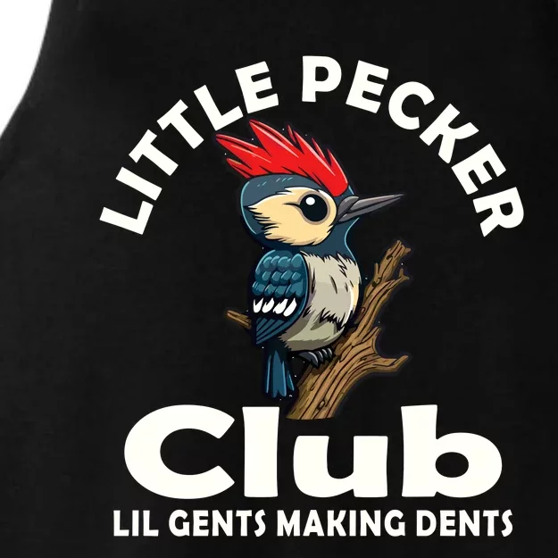 Little Pecker Club Ladies Tri-Blend Wicking Tank